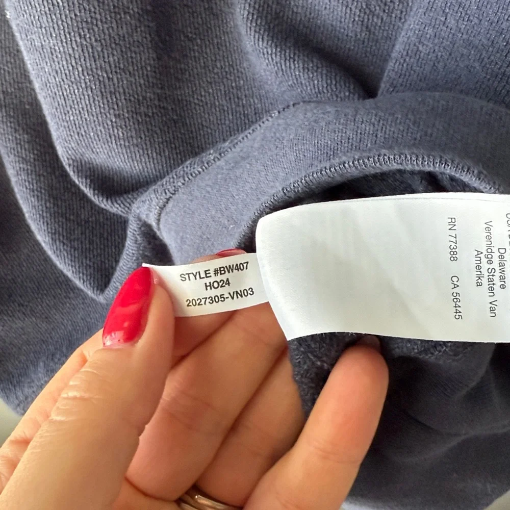 J. Crew‎ Navy Long-sleeve Textures Sweater Tee